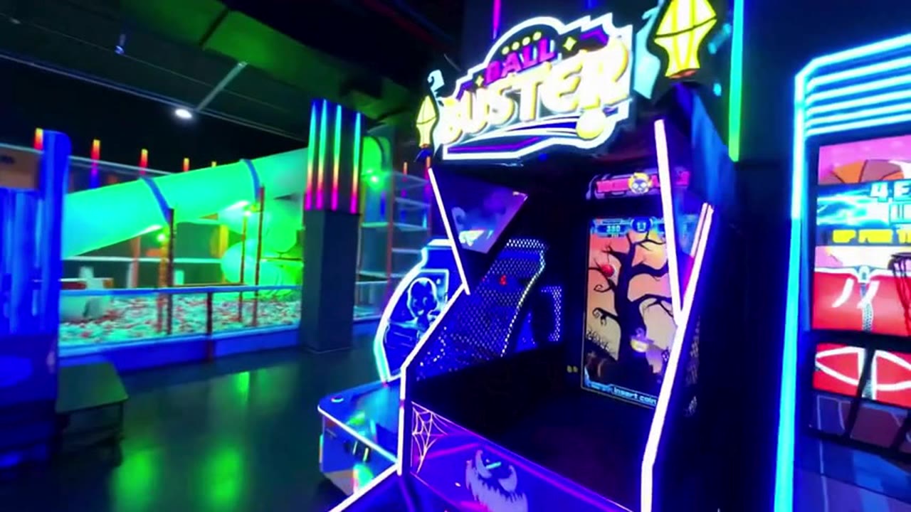 Máquinas de prêmios no Planet Park